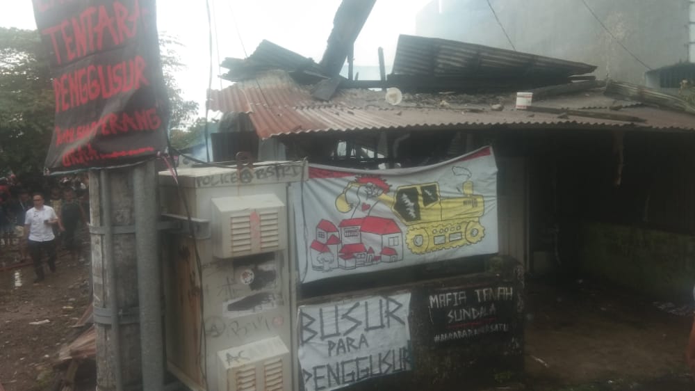 Lokasi Kebakaran Di Jalan Ablam