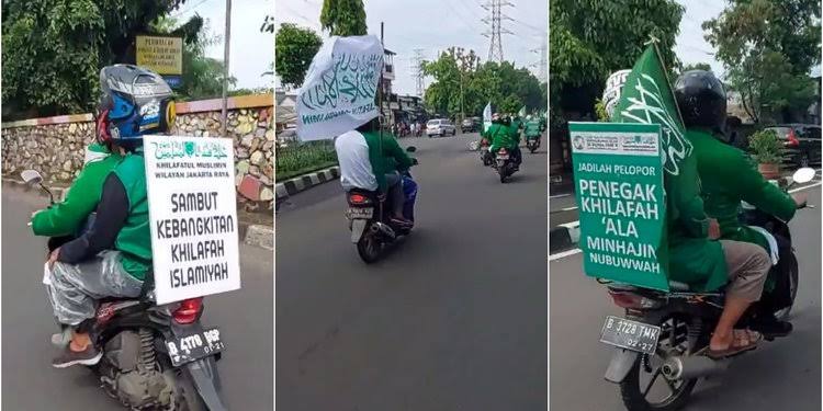 Maraknya Konvoi Kendaraan Yang Membawa Bendera Khilafatul Muslimin