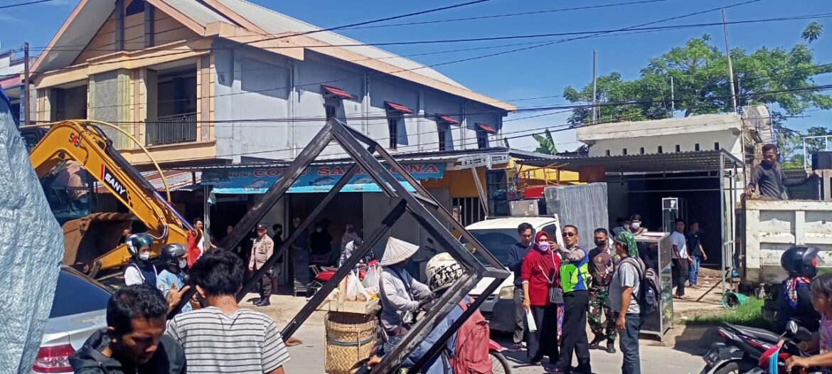 Eksekusi Lahan Barombong, 60 Personil Gabungan Polres Dan Polsek Tamalate Turut Mengamankan