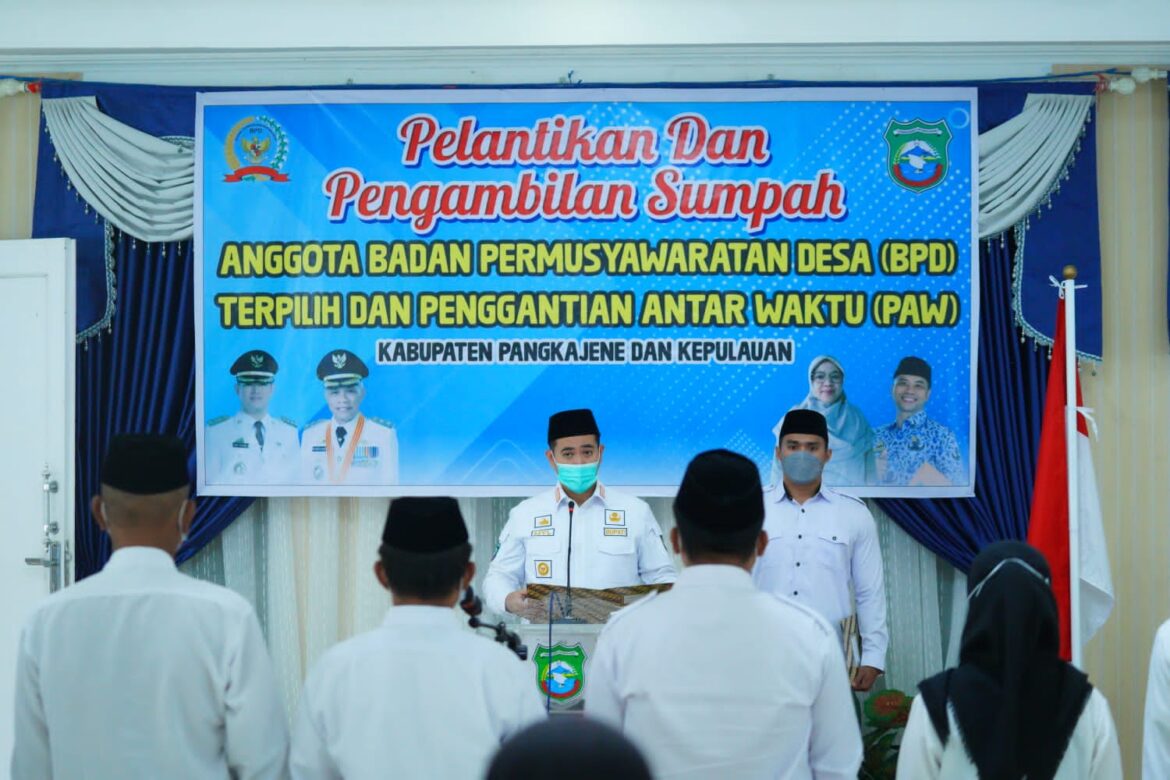 Bupati Harap Sinergi BPD dan Pemdes Wujudkan Kesejahteraan Masyarakat