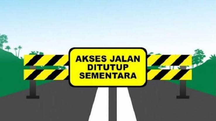 Malam Ini,Jalan Poros Maros-Pangkep Ditutup,Warga Dihimbau Tunda Perjalanan