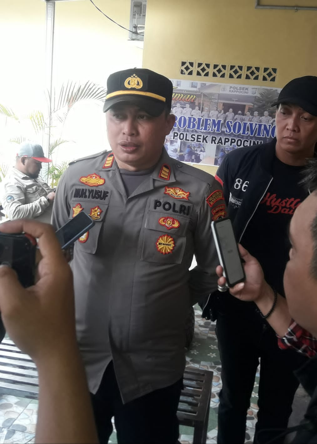 Kapolsek Rappocini Ikut Peraturan Polri Lakukan Restorative Justice 