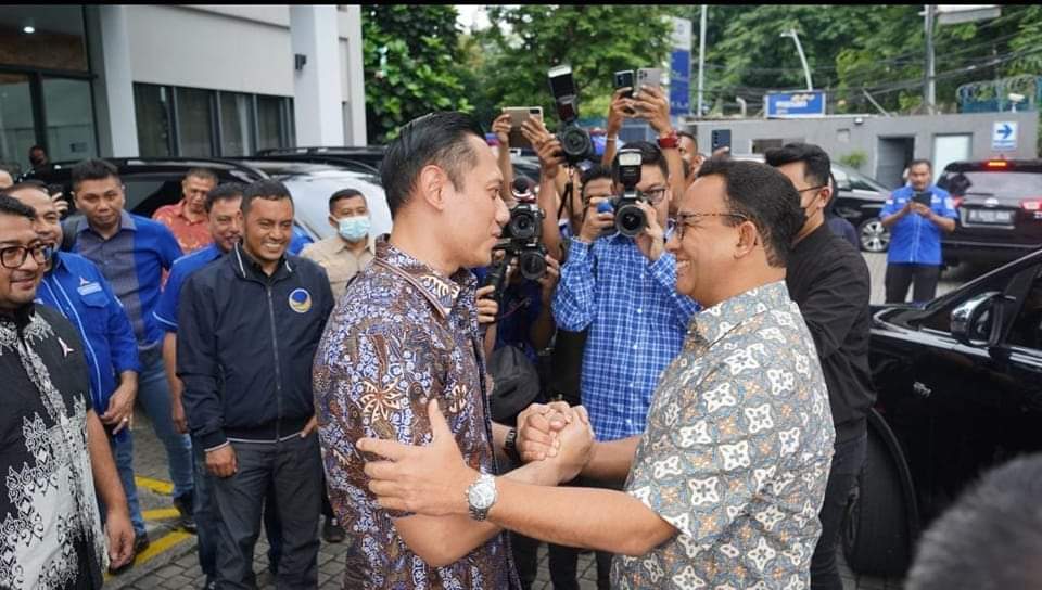 Anies Baswedan Bertemu AHY di Markas DPP Partai Demokrat,Bahas Apa?