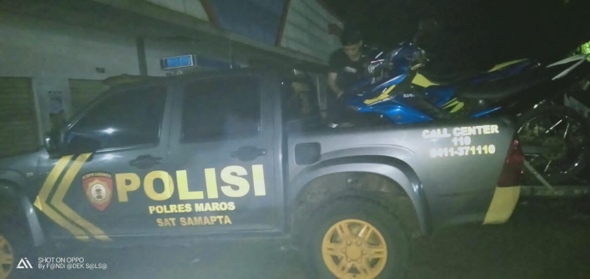 Polsek Tanralili Gelar Operasi Cipta Kondisi