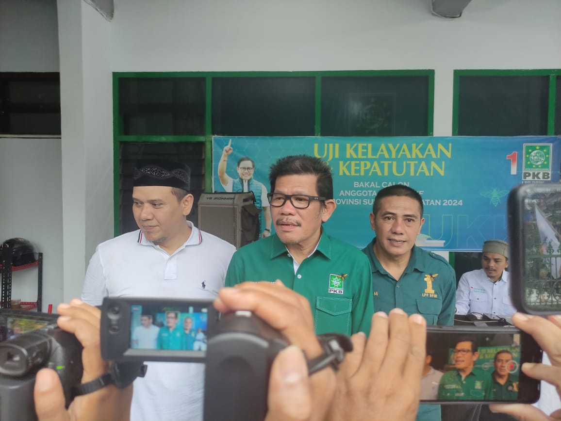 Fadli Padi Hadiri Uji Kelayakan PKB Sulsel, Jadi Caleg?