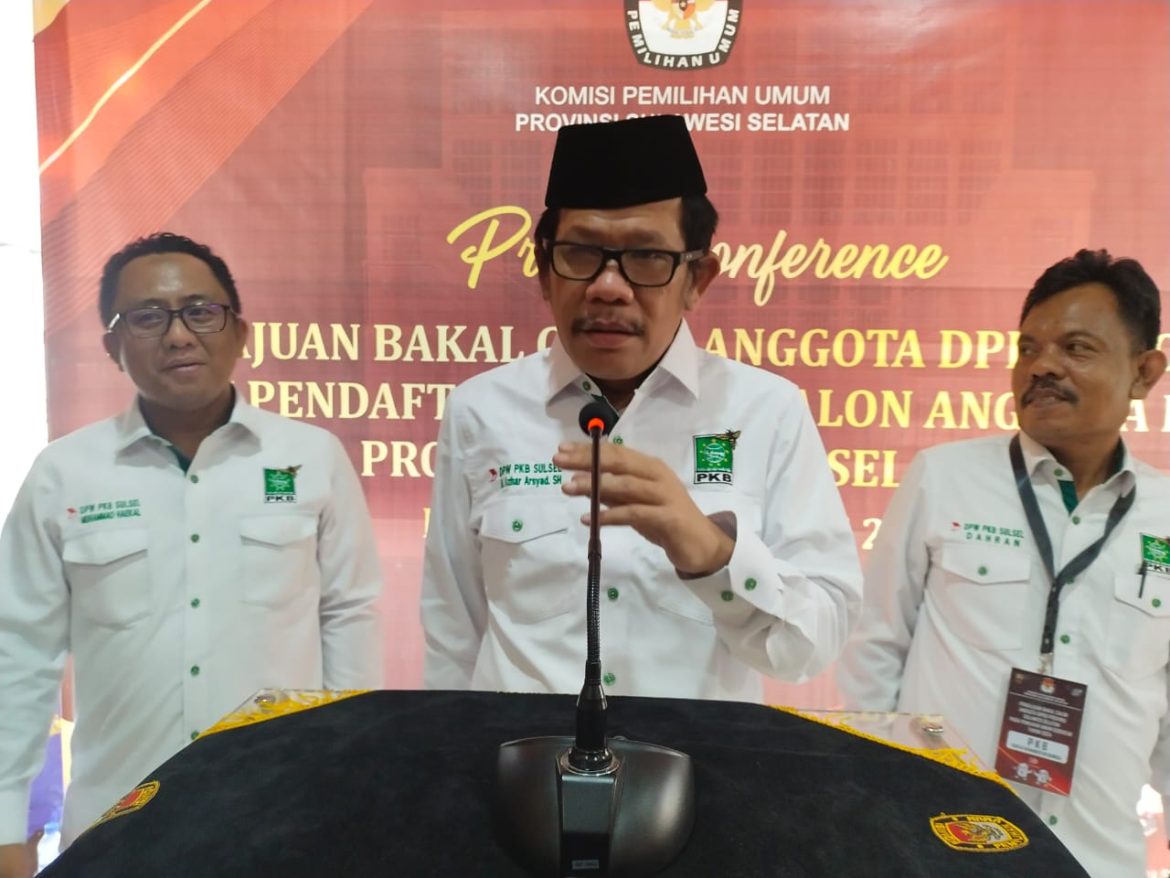 PKB Sulsel Tegak Lurus Dukung Cak Imin Cawapres