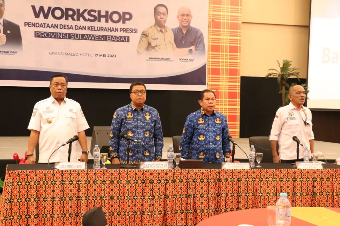 Buka Workshop DDP, Sekprov Minta Satukan Pemahaman Terkait Data