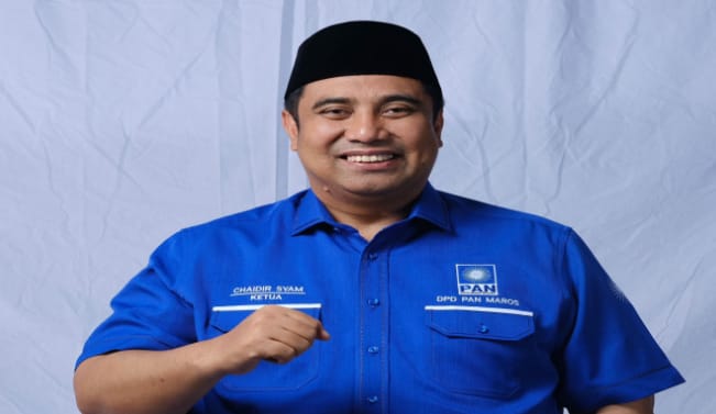 PAN Optimis Capai Target Dua Kursi Di Dapil 6 Sulsel,Chaidir Syam : Insya Allah