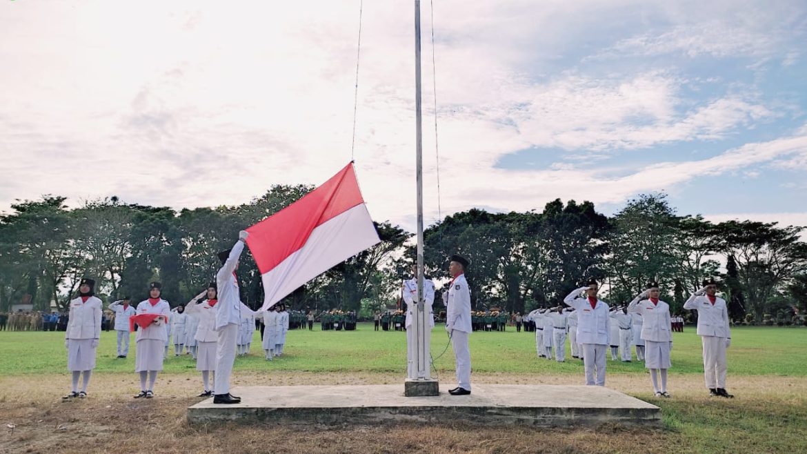 PT Letawa Gelar Hut, Proklamasi Kemerdekaan RI ke-78 Bersama Pemerintah Kecamatan Tikke Raya