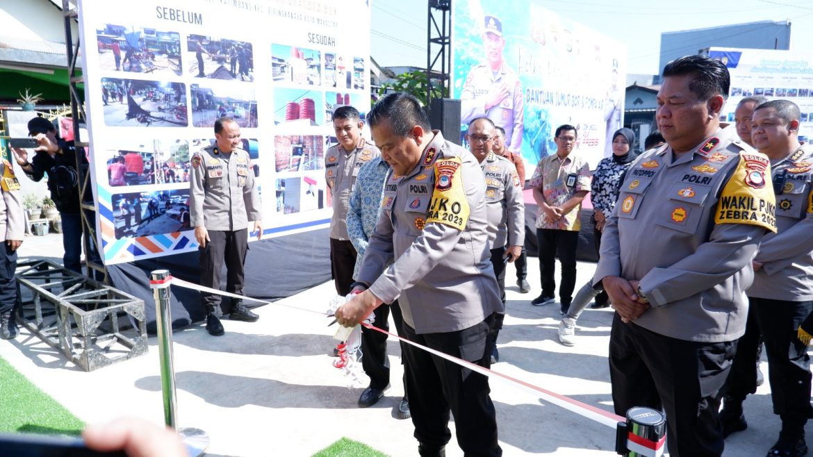 Kapolda Sulsel Resmikan Bantuan 24 Sumur Bor Untuk Warga Sulsel