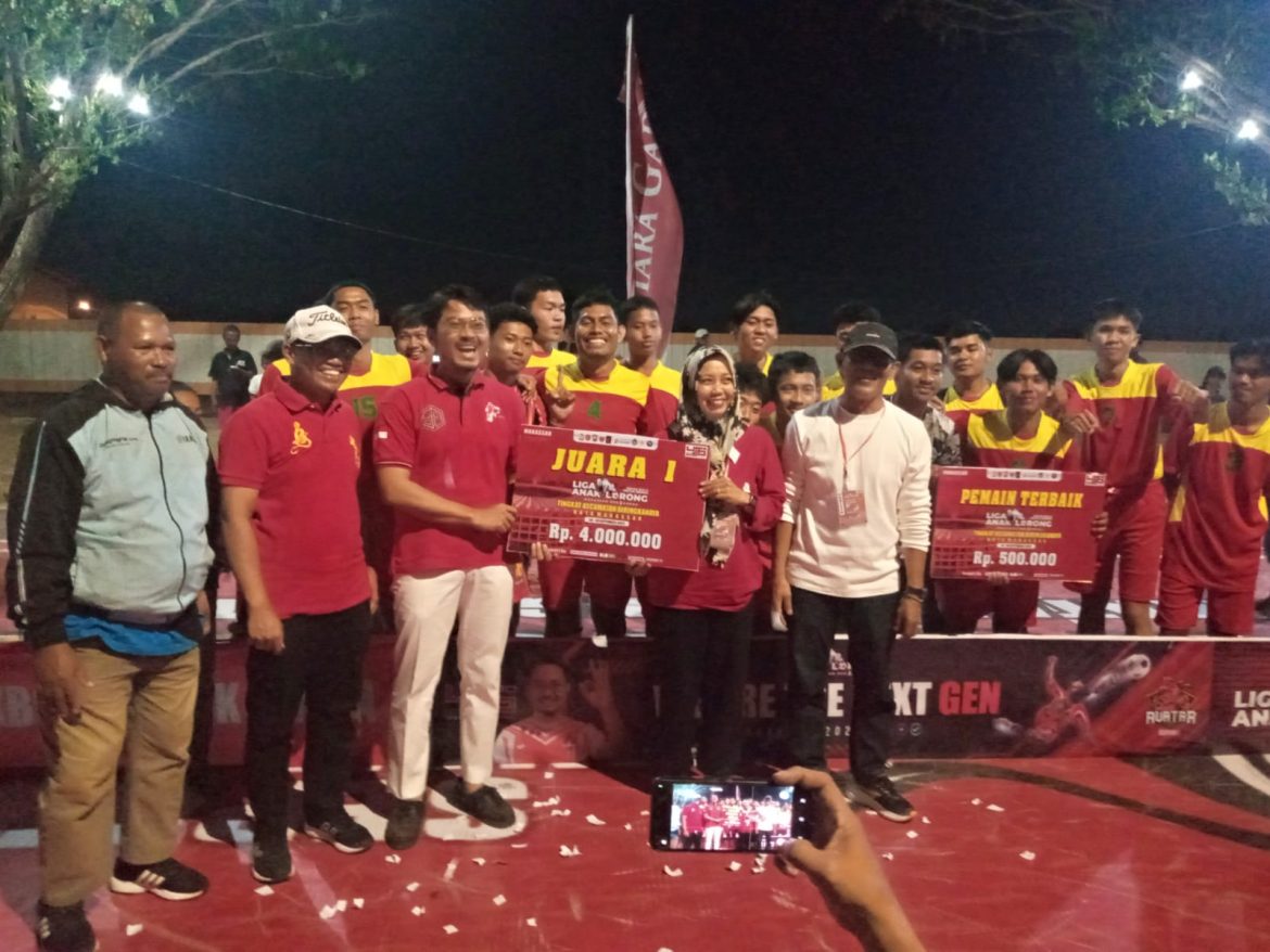 Kelurahan Laikang Juara Liga Lorong Se Kecamatan Biringkanaya