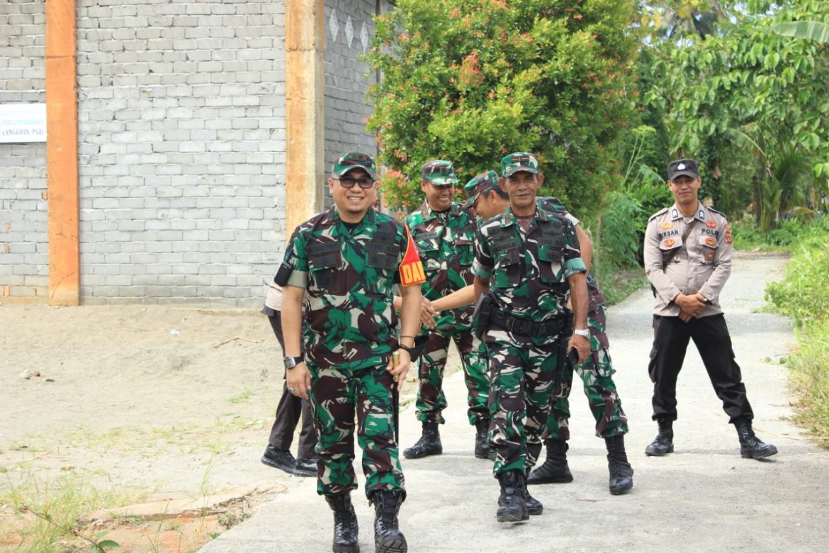 Satgas TMMD Reguler Ke- 118 Kodim 1427/Pasangkayu, Dua Personelnya Naik Pangkat