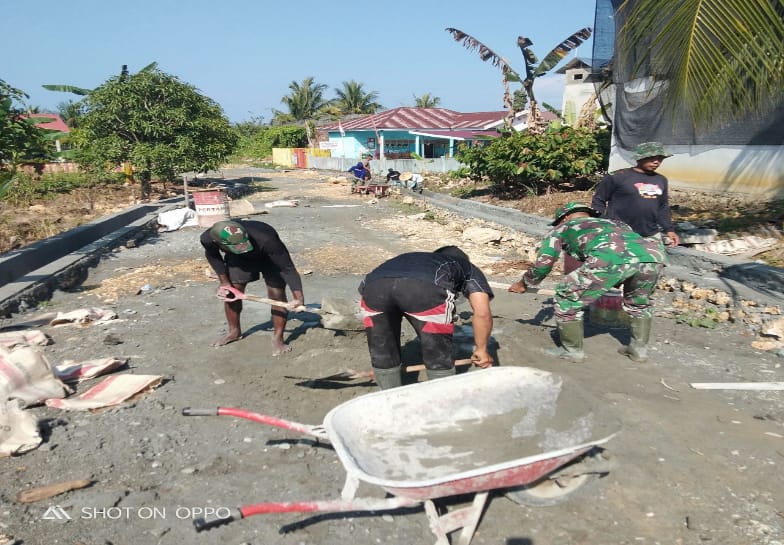 Tahapan Progres Pembuatan Drinase Sudah Masuk 80 Persen Pembangunannya