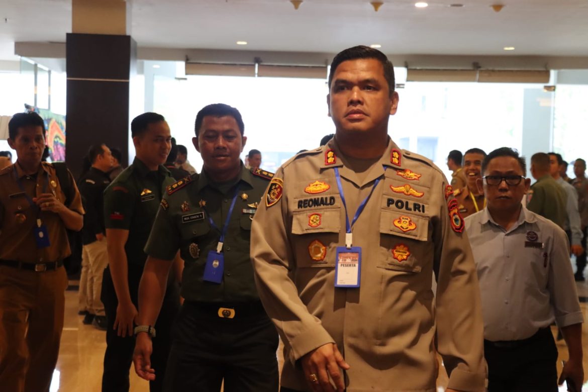 Kapolres Gowa Hadiri Rakor Bersama Forkopimda Se-Sulawesi Selatan