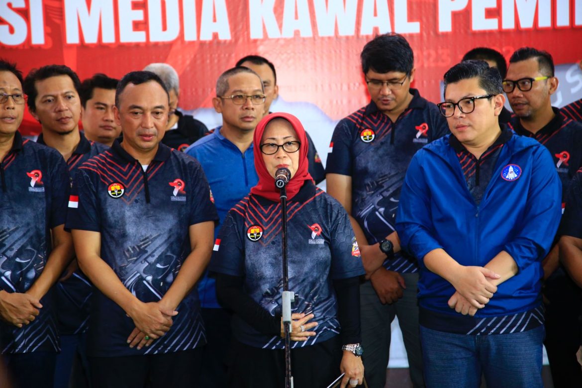 Polri, Dewan Pers, dan Pimpinan Media Deklarasi Pemilu Damai 2024