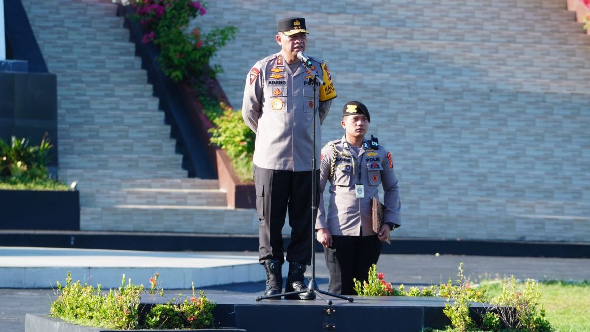 Jelang Puncak Pemilu, Kapolda Sulbar Minta Seluruh Personel Jaga Kondisi dan Tetap Jaga Netralitas