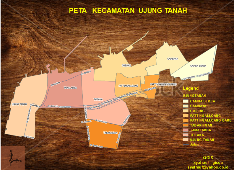 Ini Profil Kecamatan Ujung Tanah, Letak Geografis Hingga Kode Pos Tiap Kelurahan