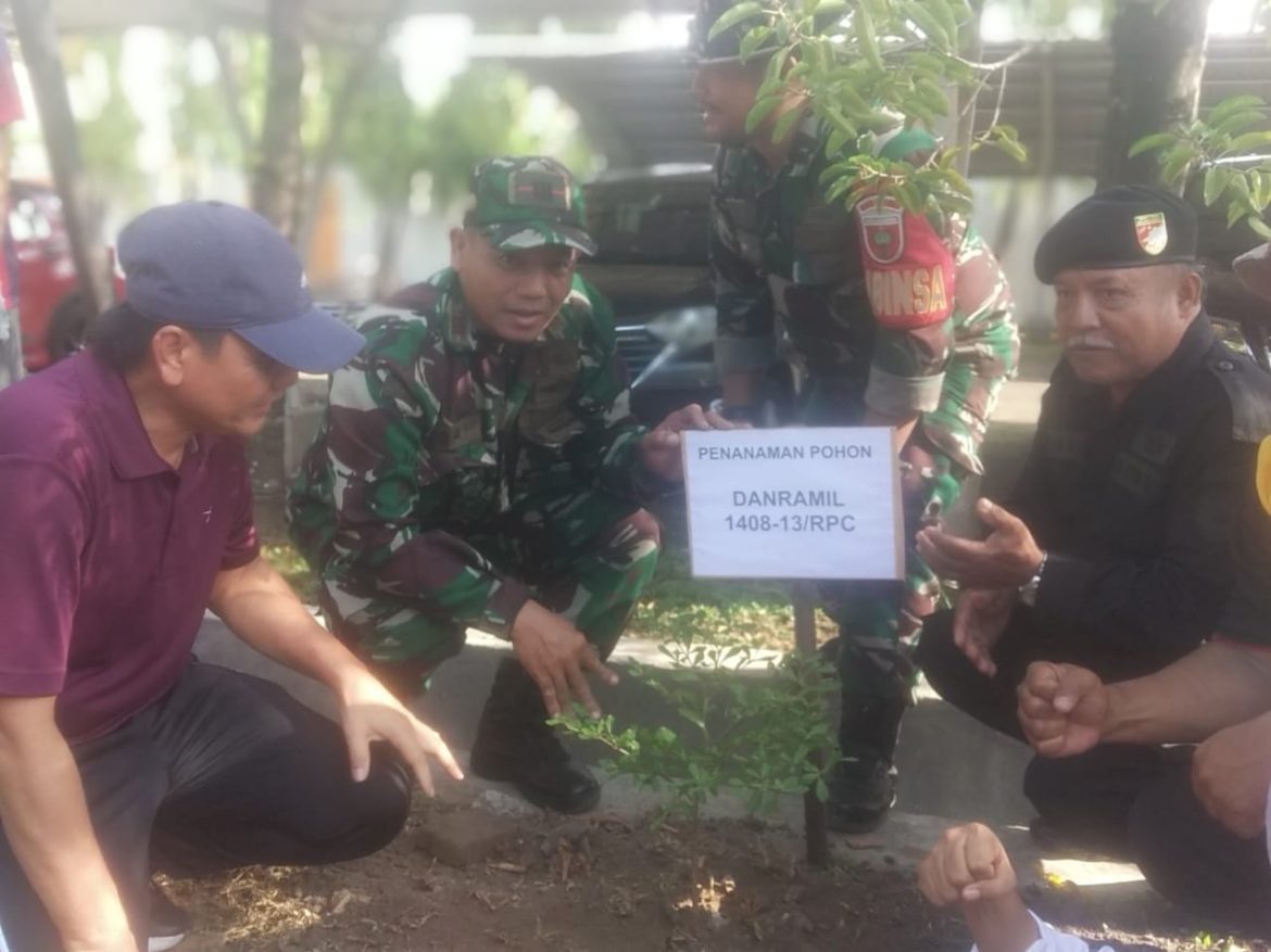 Kapten Inf Nisan Danramil Rappocini Pimpin Karya Bakti Bersama Tripika Rappocini, Bk Kalewang & Fkpm 