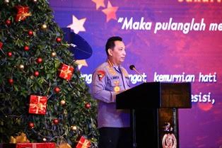 Kapolri Hadiri Perayaan Natal Mabes Polri Tahun 2023