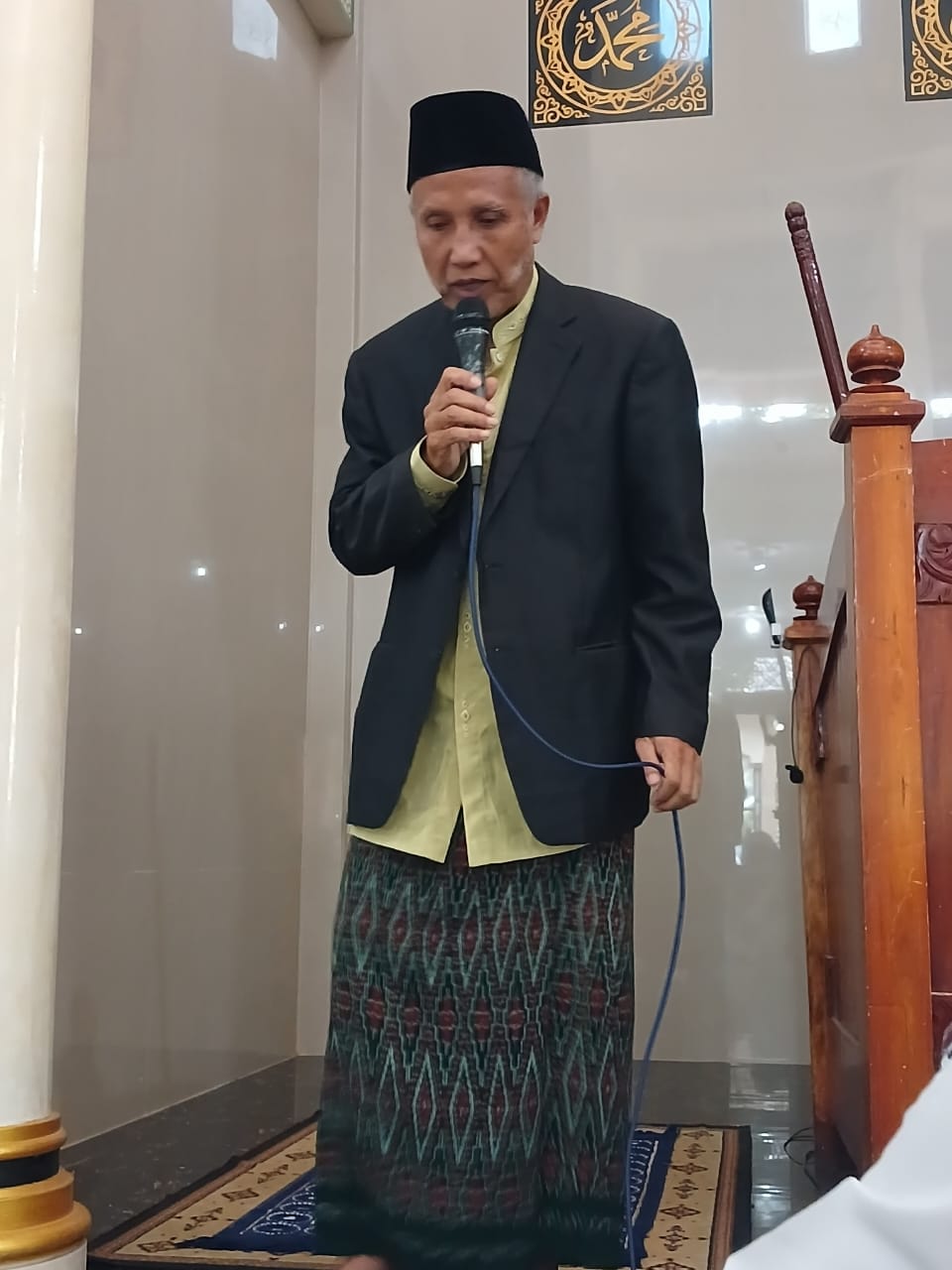 Rayakan Hari Raya Idul Fitri Di Masjid Baitul Jannah Khatib : Sabar adalah Cerminan Ibadah Puasa