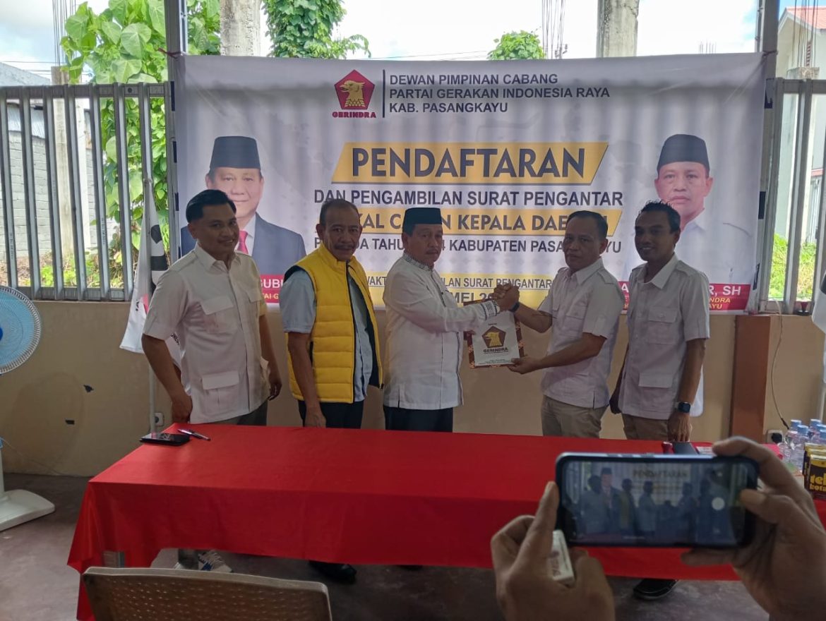 Yaumil Ambo Djiwa Dan Herny Agus Kunjungi Kantor Sekretariat DPC Gerindra Pasangkayu