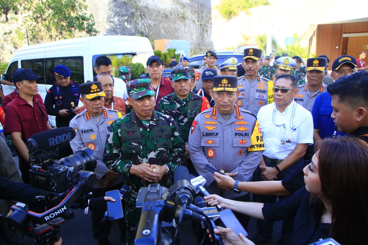 Kapolri dan Panglima TNI Melihat Langsung Kesiapan Venue GWK