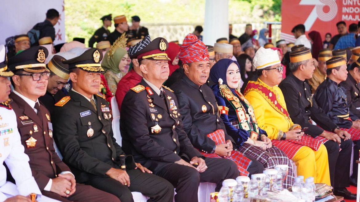 Kapolda Sulbar Hadiri Upacara Peringatan Hari Lahir Pancasila di Kantor Gubernur