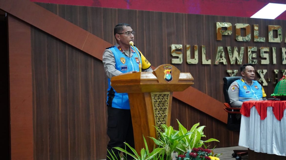 Wakapolda Sulbar Pimpin Sidang Kelulusan Bintara dan Tamtama Menuju Rikkes II