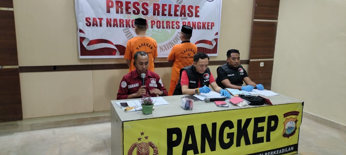 Pengungkapan Kasus Narkoba Oleh Satres Narkoba Polres Pangkep, Amankan Dua Pelaku