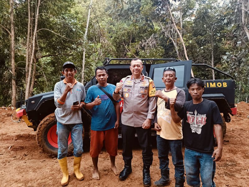 Dukung Ketahanan Pangan, Kapolda Sulbar Tinjau Lahan Perkebunan Di Botteng Mamuju