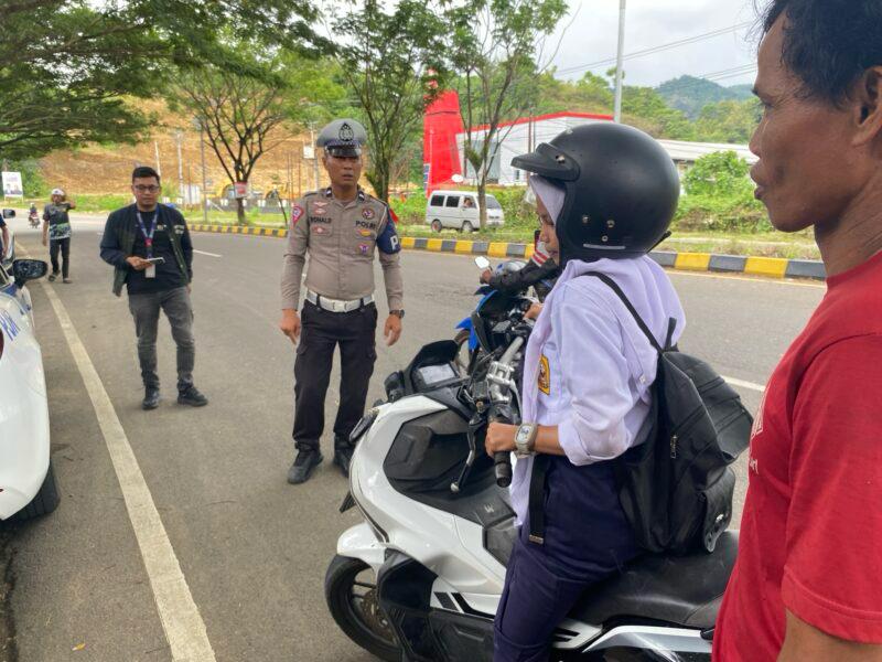 Operasi Zebra Marano, Hari Pertama Ditlantas Polda Sulbar Jaring 32 Pelanggar