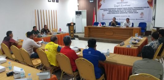 KPU Pasangkayu Laksanakan Rapat Koordinasi Persiapan Jelang Pendaftaran Bakal Calon Bupati Dan Wakil Bupati Di Pilkada 2024 