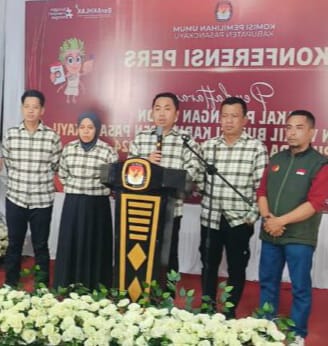 KPU Resmi Tutup pendaftaran Paslon Bupati Dan Wakil Bupati Pilkada 2024