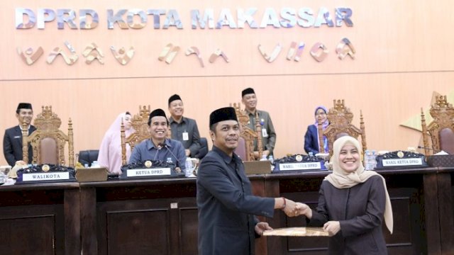 Ranperda Pertanggungjawaban 2023 dan RPJPD 2025-204 Makassar Disepakati