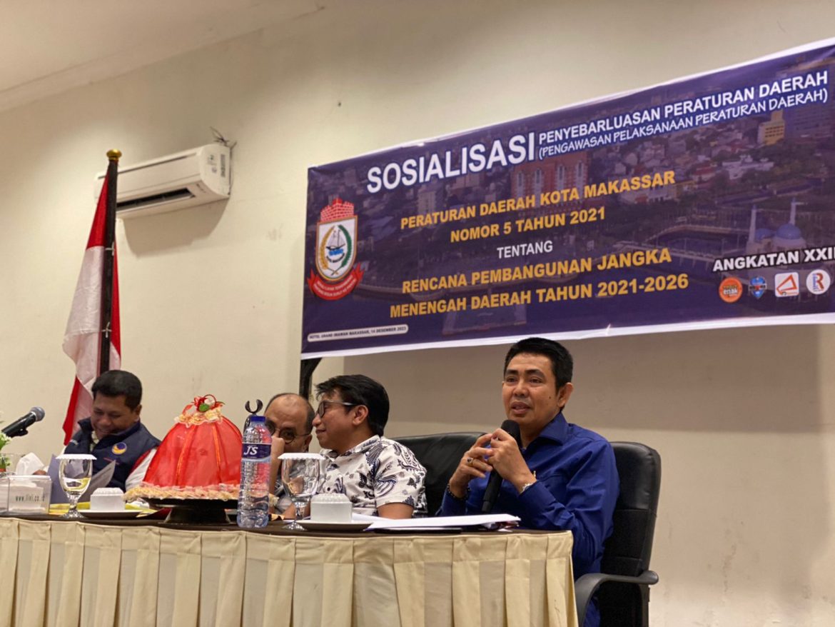 Irwan Djafar : RPJMD Mesti Jadi Acuan Pembangunan Makassar