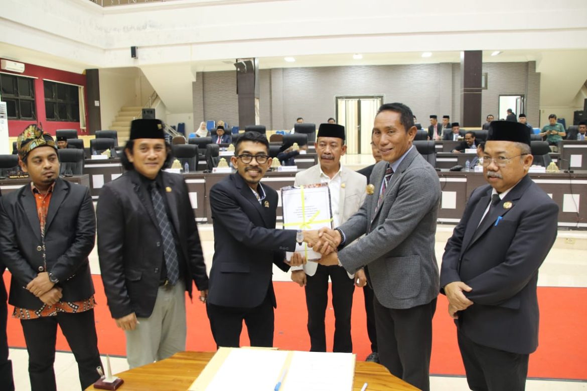 DPRD Kabupaten Pasangkayu Menggelar Paripurna Tentang PRPD 2025