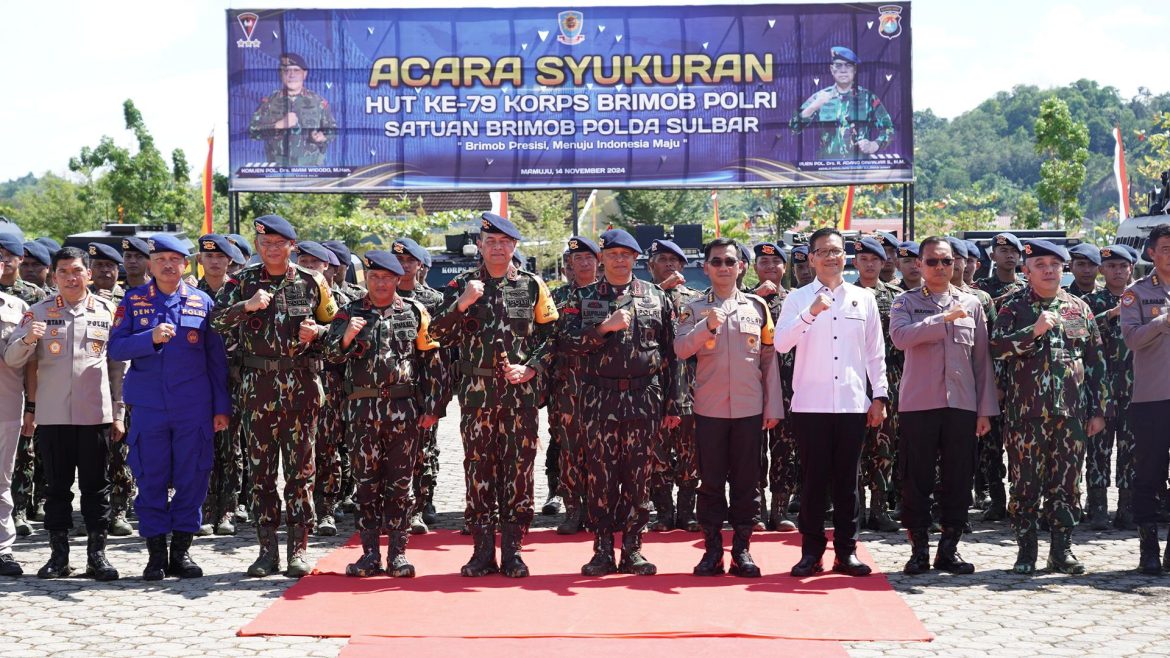 Korps Brimob, Kapolda Sulbar : Brimob Siap Hadapi Tantangan Masa Depan