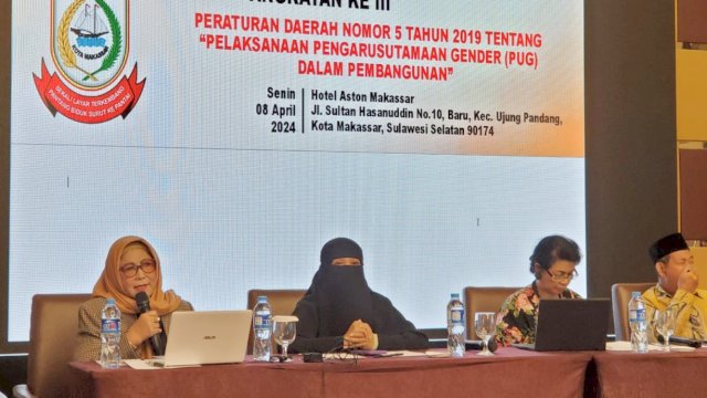 Apiaty Amin Syam Tekankan Pentingnya Kesetaraan Gender