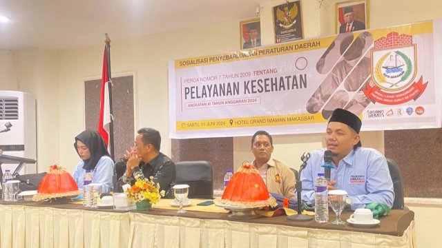 Legislator Makassar, Kasrudi Bicara Pentingnya Yankes bagi Masyarakat Kota Daeng