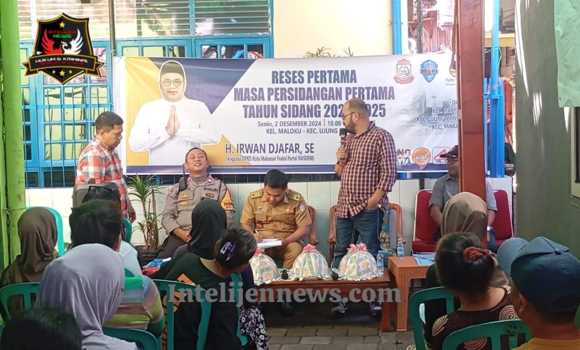 Gelar Reses, H. Irwan Jafar Datang Menjemput Aspirasi Warga