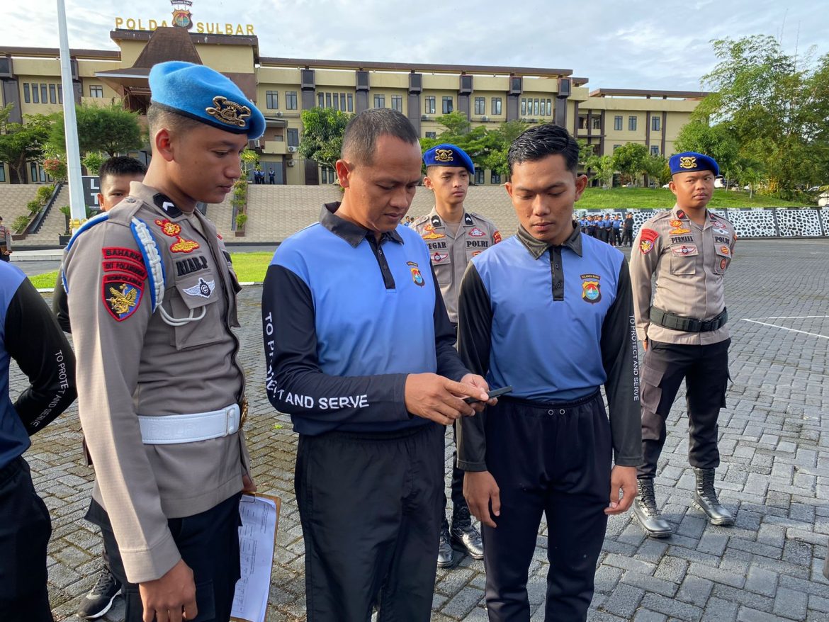 Bidpropam Polda Sulbar Lakukan Sidak, Ke Jajaran Demi Tunjukkan Komitmenya Berantas Judol sesuai instruksi Polri