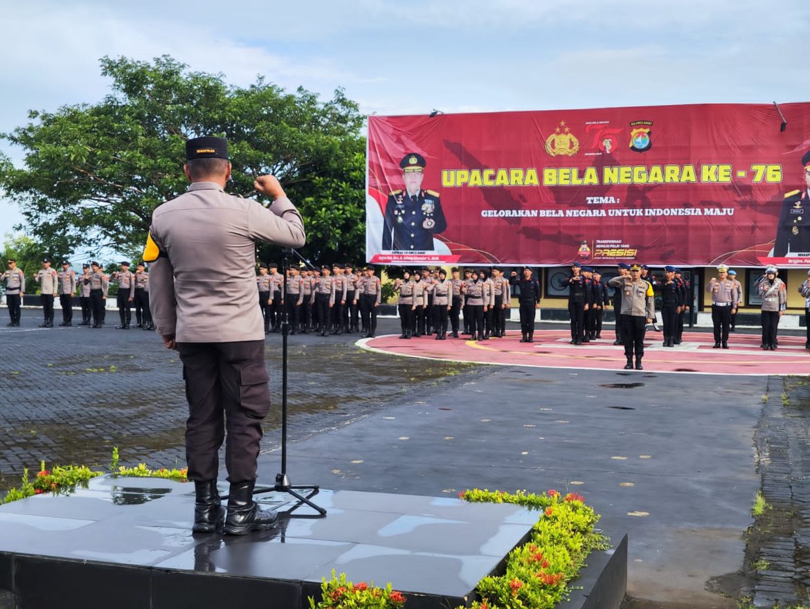 Wakapolda Sulbar Pimpin Apel Siaga Ops Lilin Marano, Pacu Semangat Personel!