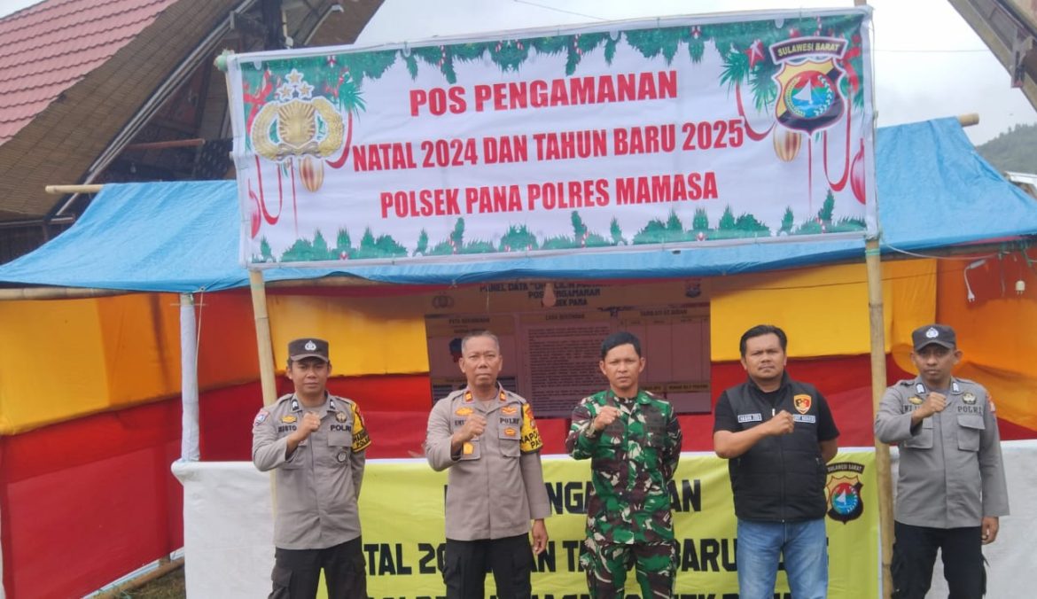 Polda Sulbar Dirikan Posko Operasi Di Seluruh Jajaran, Siap Berikan Pelayanan Dan Jaga Keamanan 