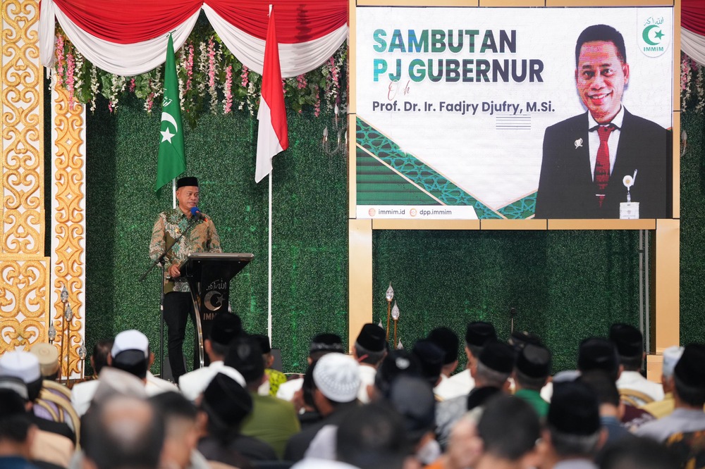 Hadiri Milad ke-61 Tahun, Pj Gubernur Prof Fadjry Djufry Apresiasi IMMIM Telah Berkontribusi untuk Memakmurkan Masjid