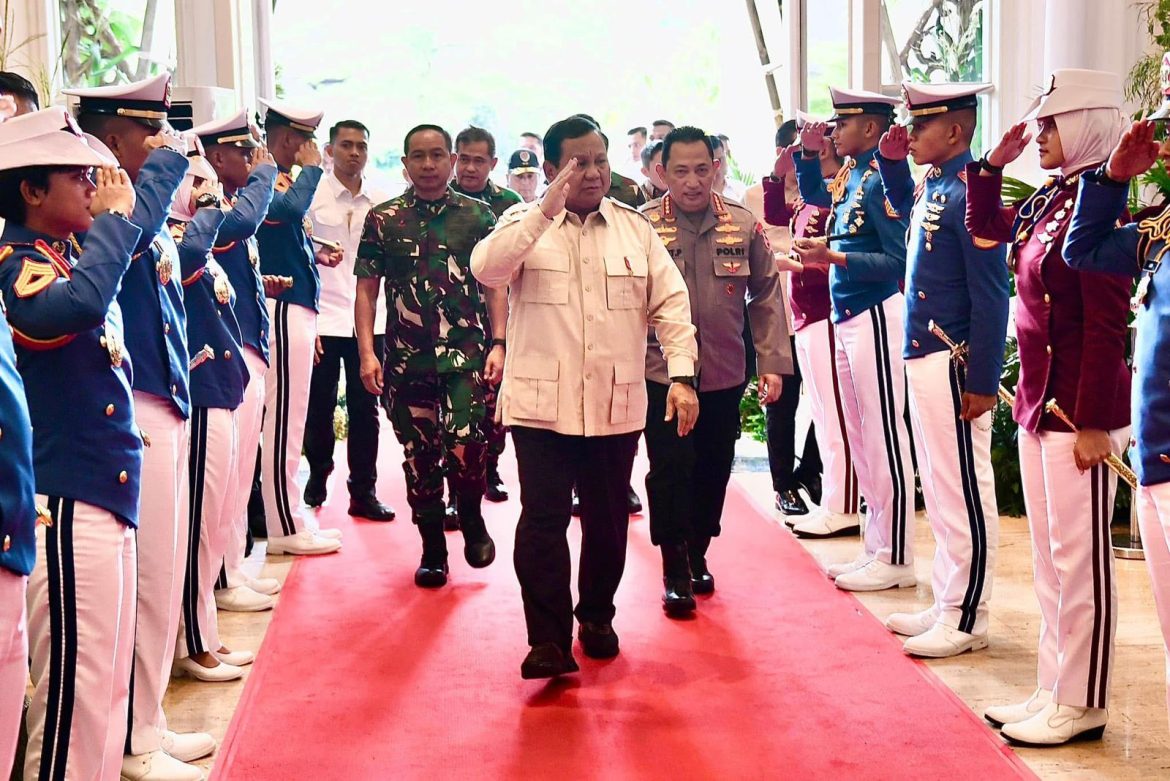 Presiden Prabowo: TNI Dan Polri Adalah Wujud Eksistensi Negara