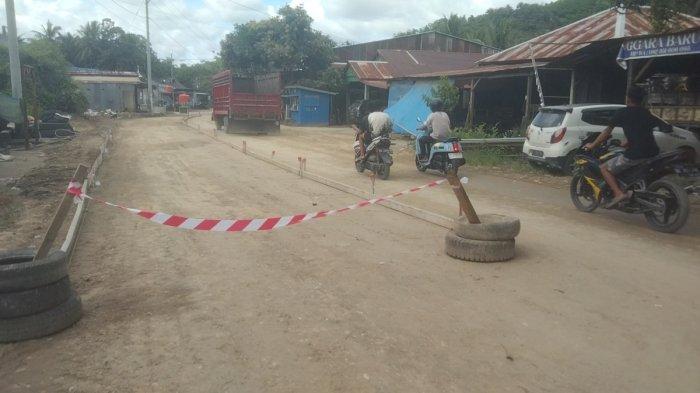 Warga Desa Tabolang Sangat Bersyukur, Jalan Rusak Segera Diperbaiki