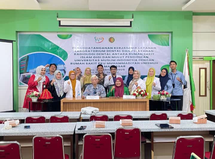 RSIGM UMI dan RS PKU Muhammadiyah Unismuh Makassar Teken MoU untuk Peningkatan Layanan Kesehatan